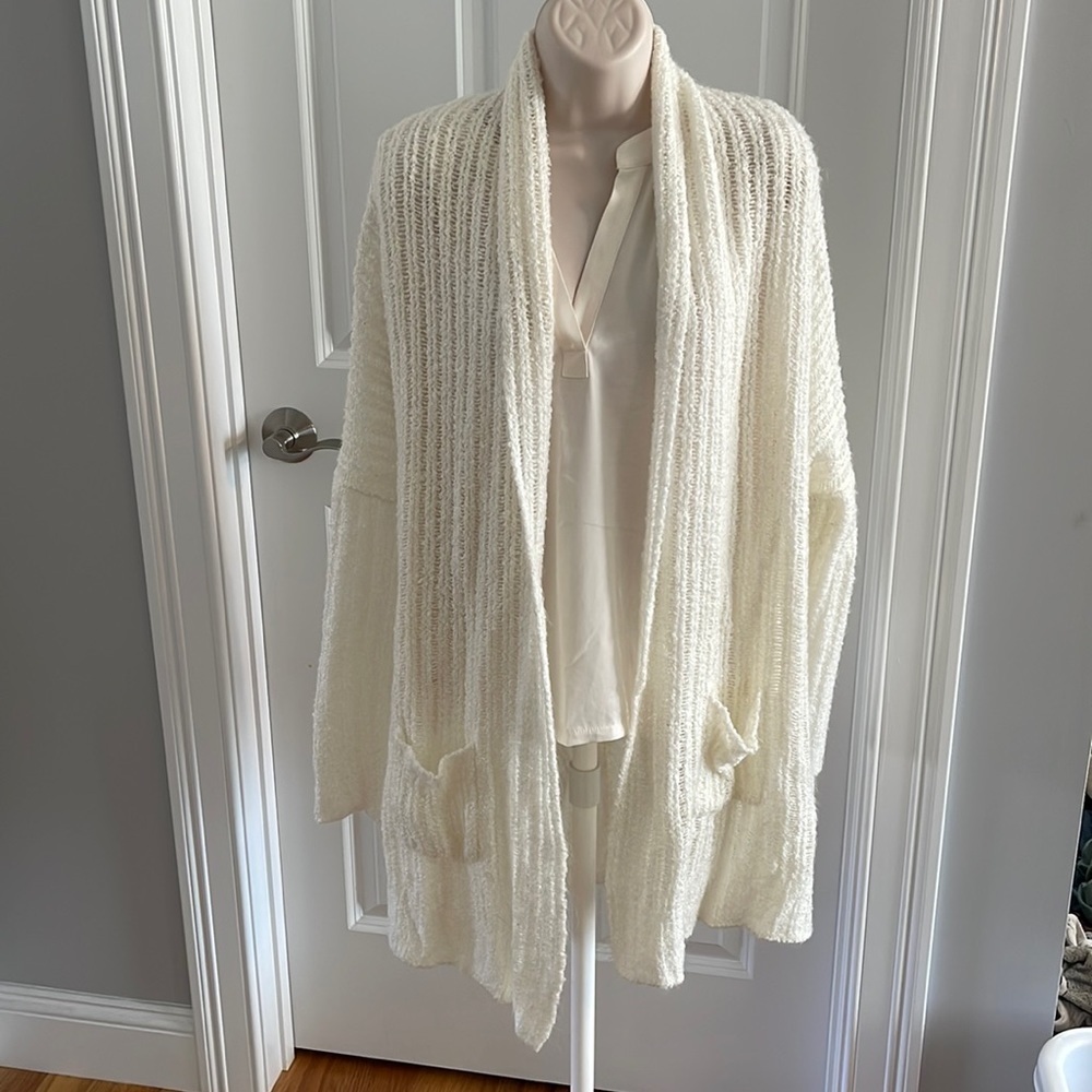 Pink Rose long cardigan